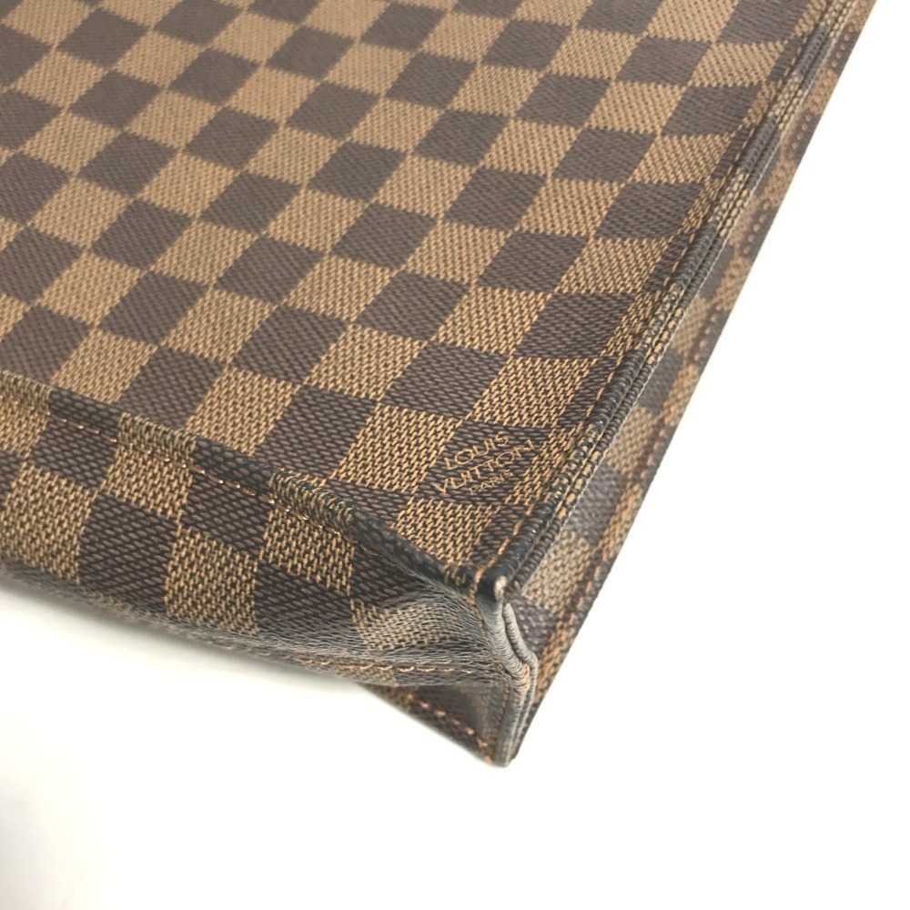 LOUIS VUITTON Authentic Brown Damier Canvas Tote Bag - Picture 12 of 12